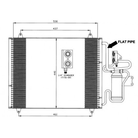 Condenseur de climatisation...