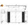 Condenseur de climatisation NRF