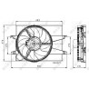 Ventilateur (refroidissement moteur) NRF