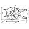 Ventilateur (refroidissement moteur) NRF