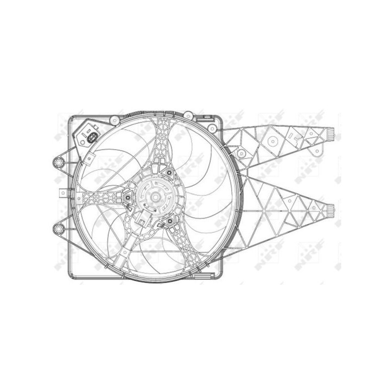 Ventilateur (refroidissement moteur) NRF
