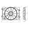 Ventilateur (refroidissement moteur) NRF