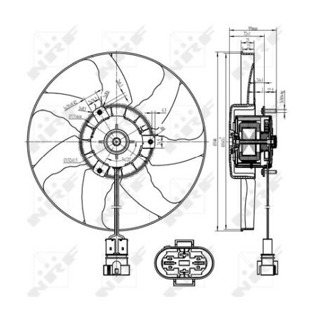 Ventilateur (refroidissement moteur) NRF