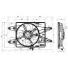 Ventilateur (refroidissement moteur) NRF