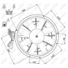 Ventilateur (refroidissement moteur) NRF