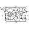 Ventilateur (refroidissement moteur) NRF