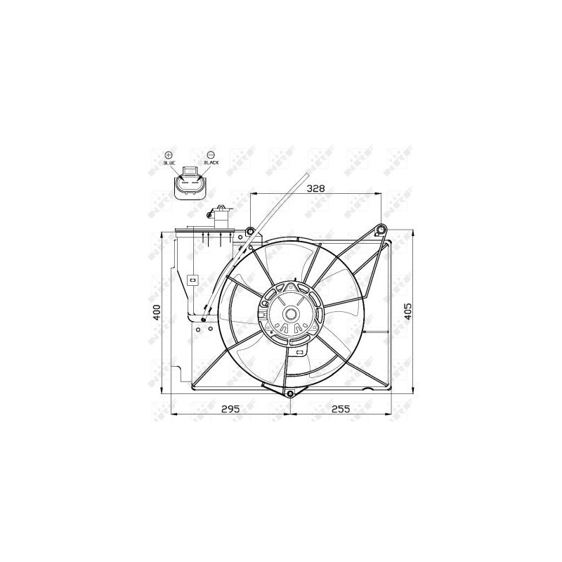 Ventilateur (refroidissement moteur) NRF