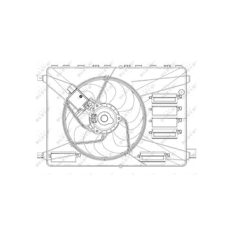 Ventilateur (refroidissement moteur) NRF