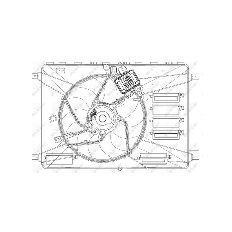 Ventilateur (refroidissement moteur) NRF