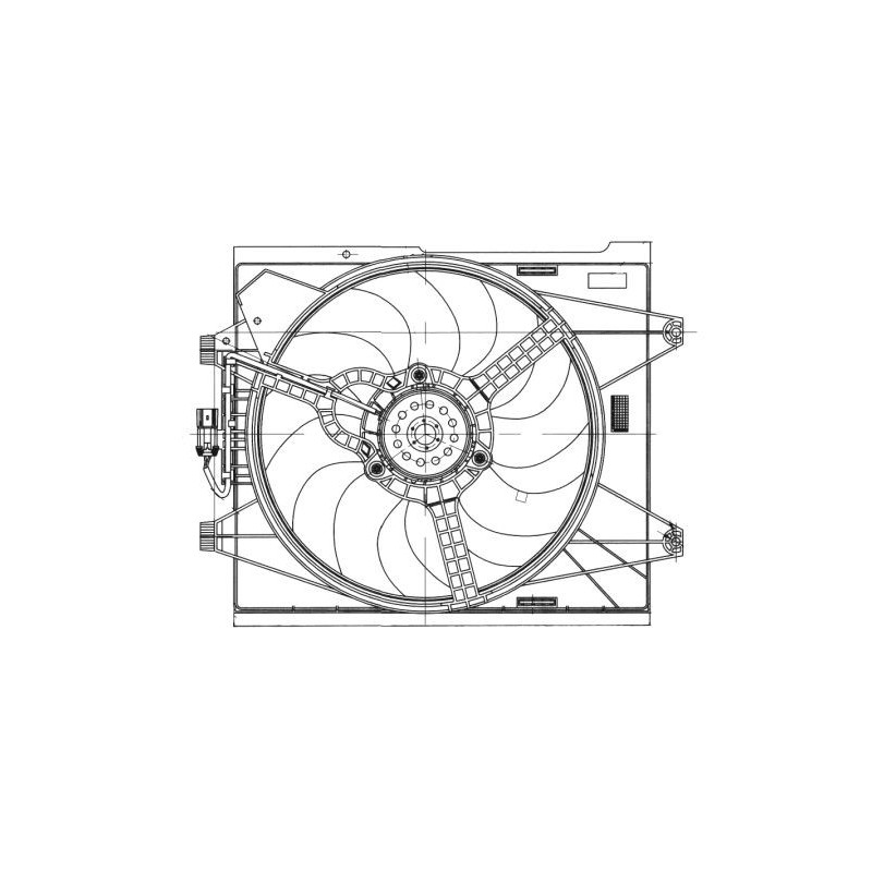 Ventilateur (refroidissement moteur) NRF