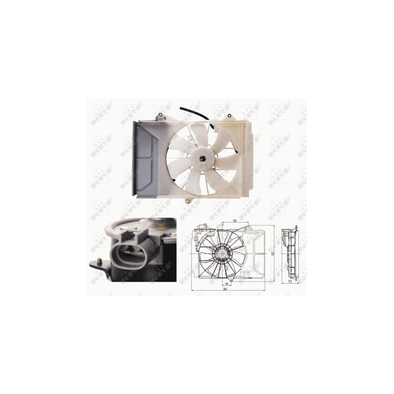 Ventilateur (refroidissement moteur) NRF