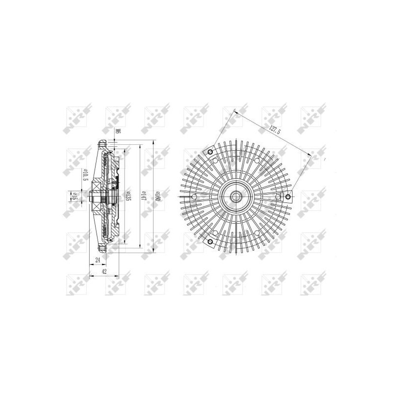 Visco-coupleur NRF