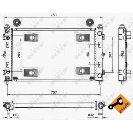 Radiateur NRF