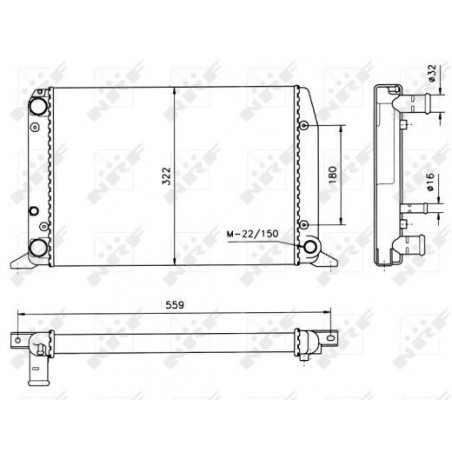 Radiateur NRF