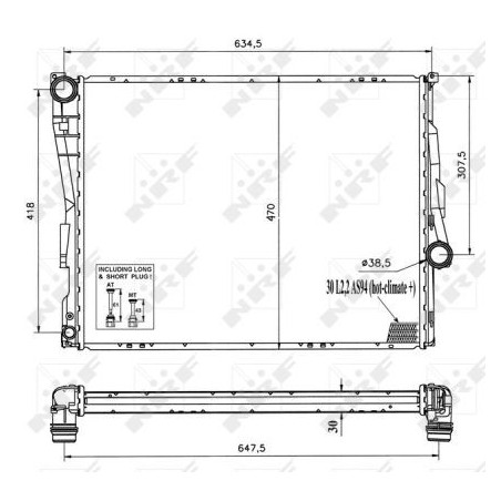 Radiateur NRF