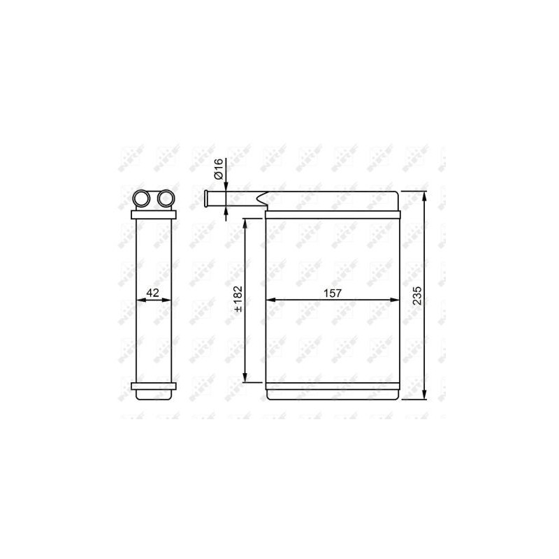Radiateur de chauffage NRF