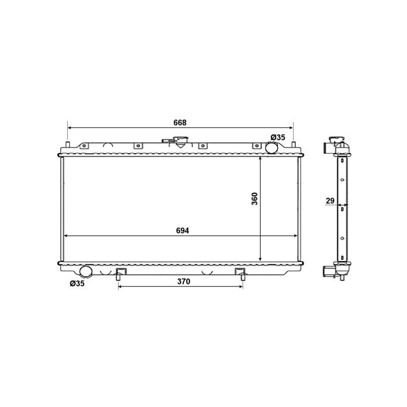 Radiateur NRF