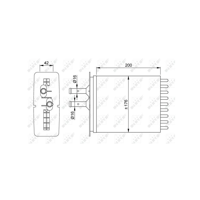 Radiateur de chauffage NRF