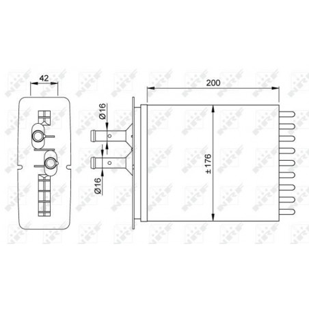 Radiateur de chauffage NRF