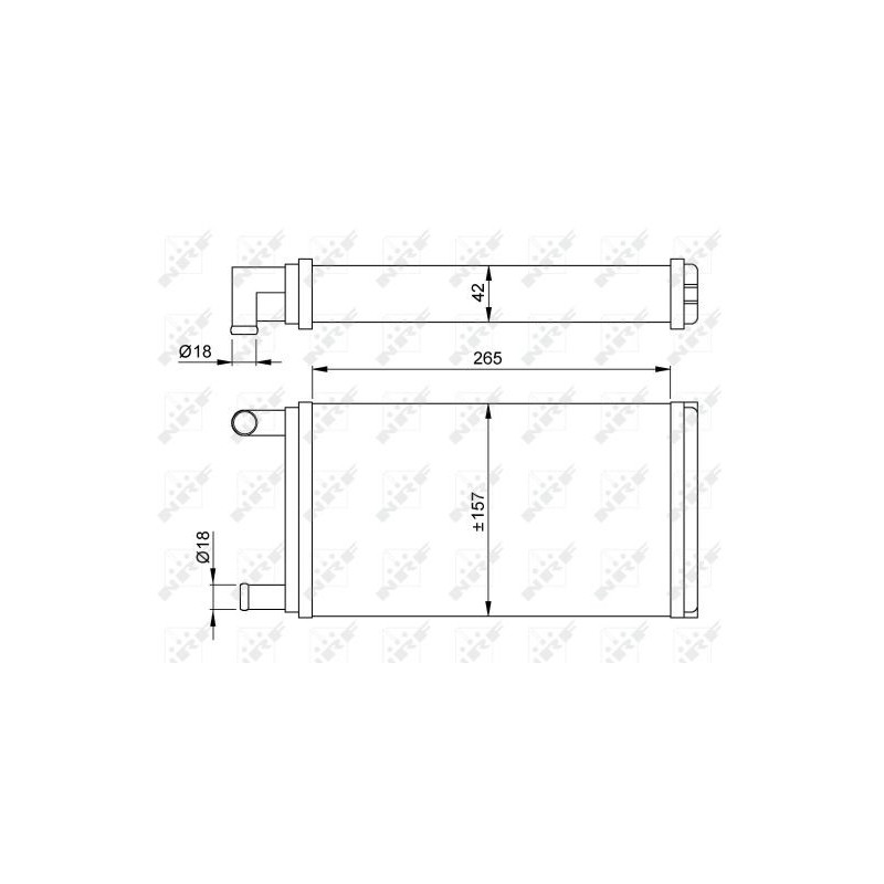 Radiateur de chauffage NRF