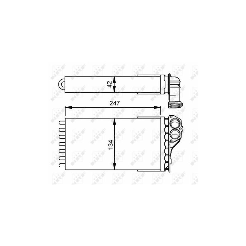 Radiateur de chauffage NRF