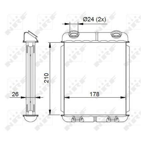 Radiateur de chauffage NRF