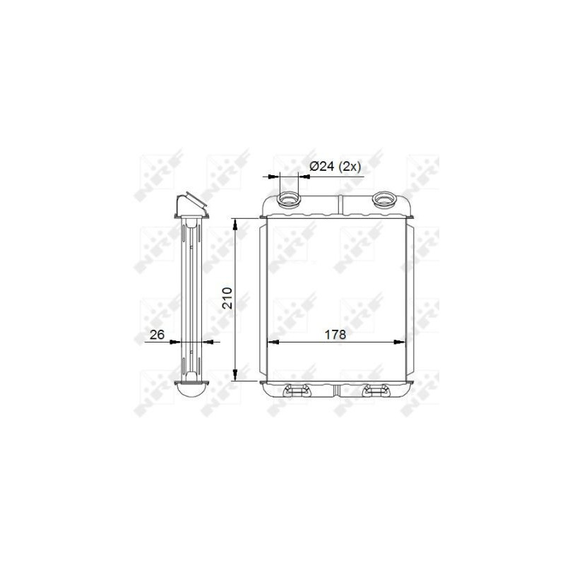 Radiateur de chauffage NRF