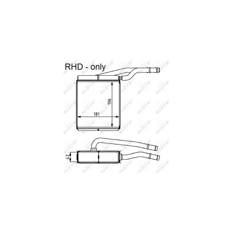 Radiateur de chauffage NRF