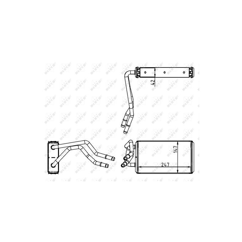 Radiateur de chauffage NRF