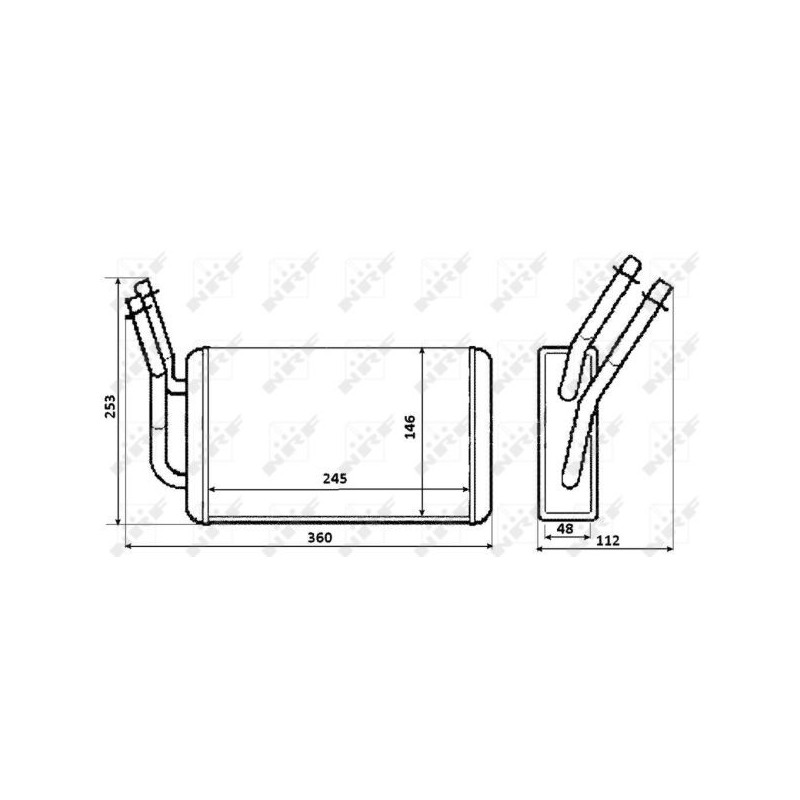 Radiateur de chauffage NRF