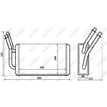 Radiateur de chauffage NRF