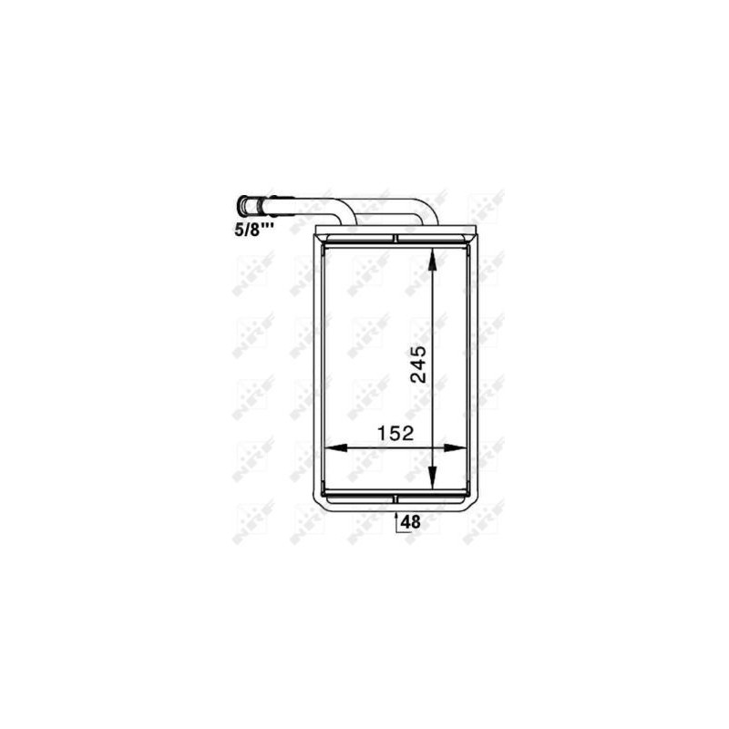 Radiateur de chauffage NRF