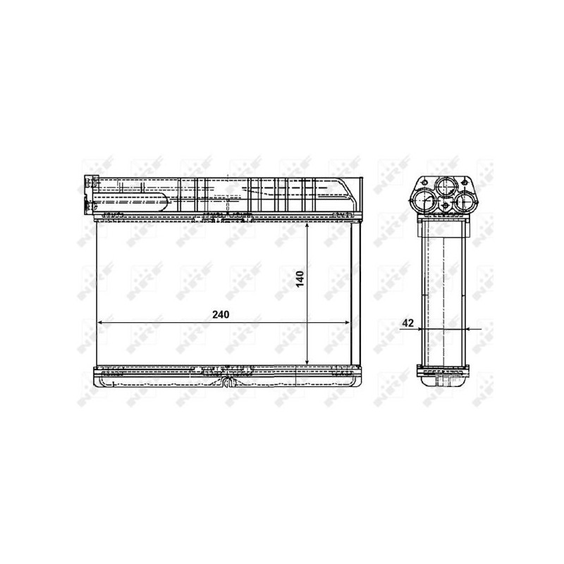 Radiateur de chauffage NRF