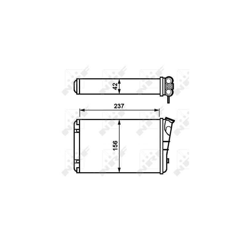 Radiateur de chauffage NRF