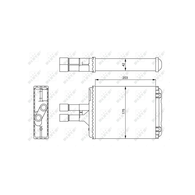 Radiateur de chauffage NRF