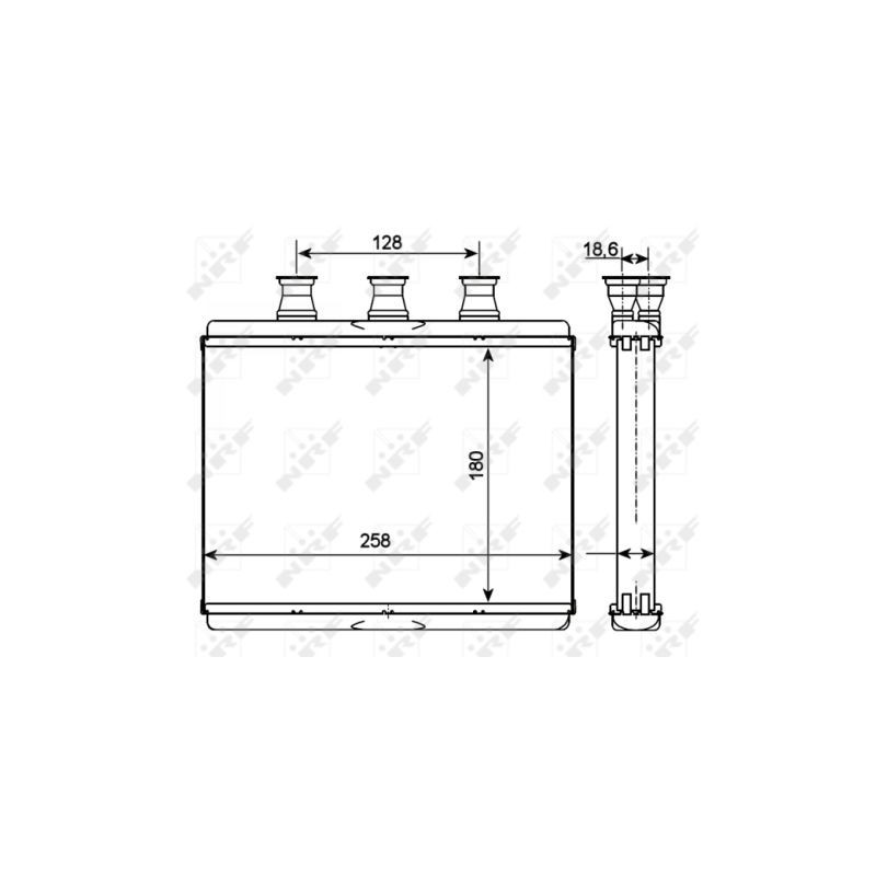 Radiateur de chauffage NRF