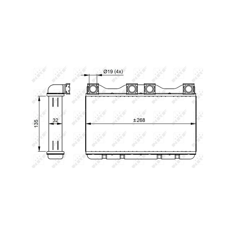 Radiateur de chauffage NRF