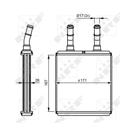 Radiateur de chauffage NRF
