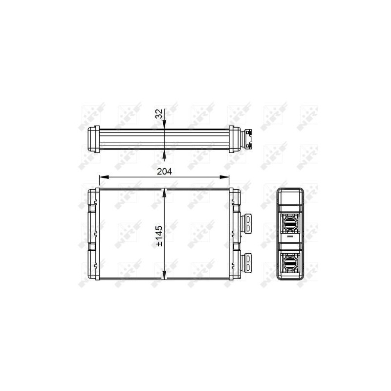 Radiateur de chauffage NRF