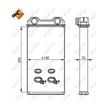 Radiateur de chauffage NRF