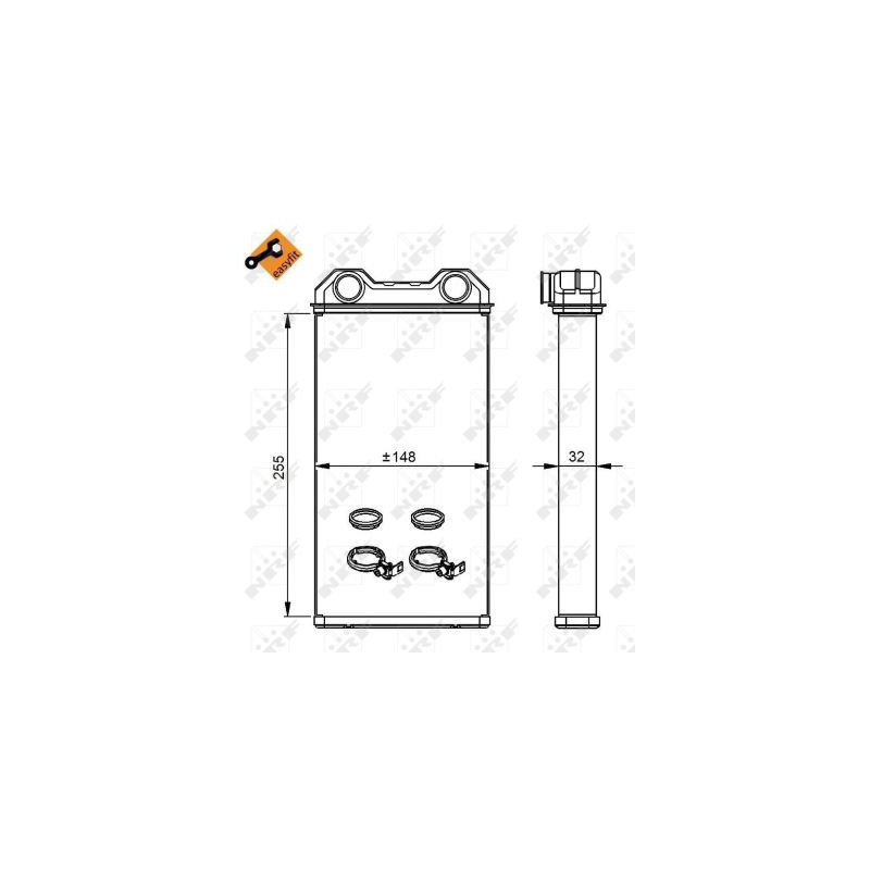 Radiateur de chauffage NRF