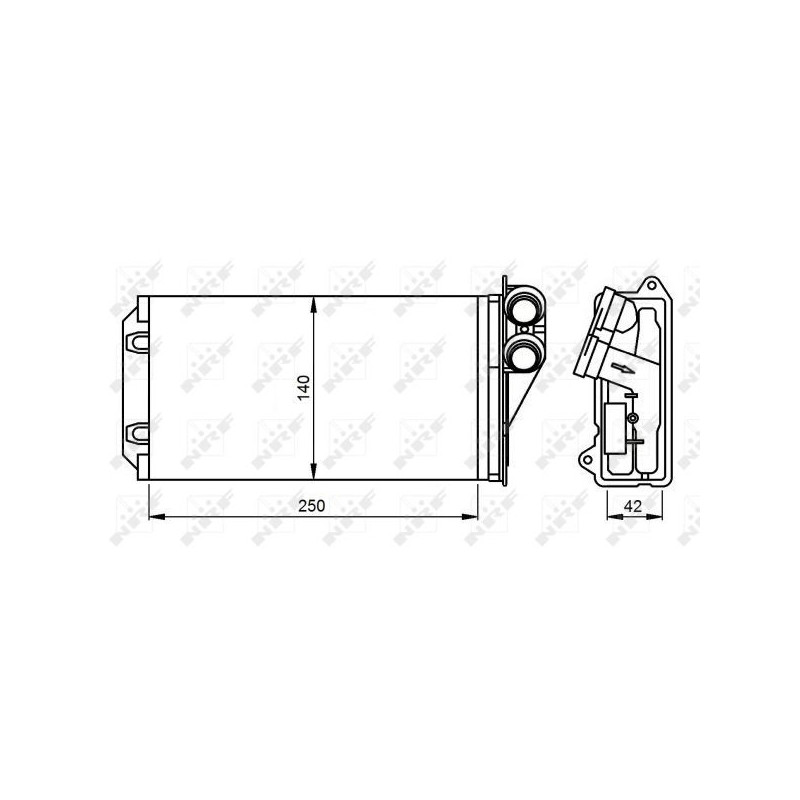 Radiateur de chauffage NRF