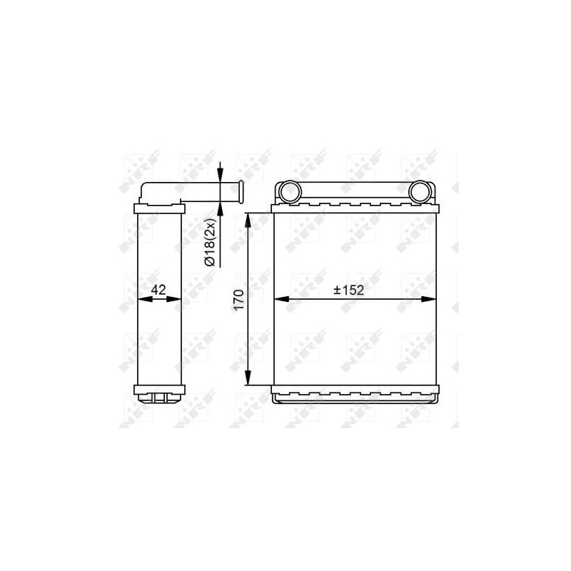 Radiateur de chauffage NRF