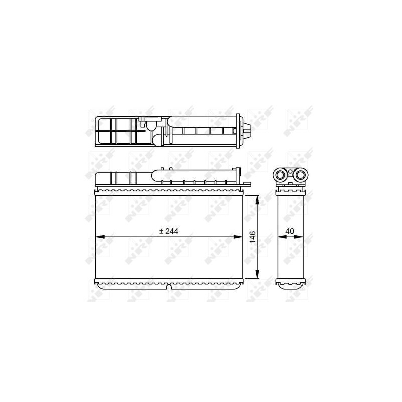 Radiateur de chauffage NRF
