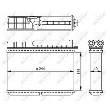 Radiateur de chauffage NRF