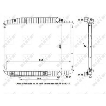 Radiateur NRF