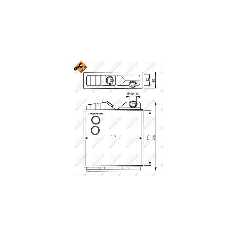 Radiateur de chauffage NRF