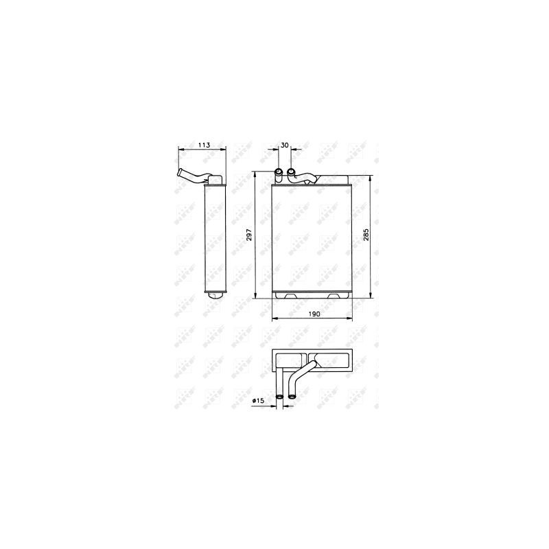 Radiateur de chauffage NRF