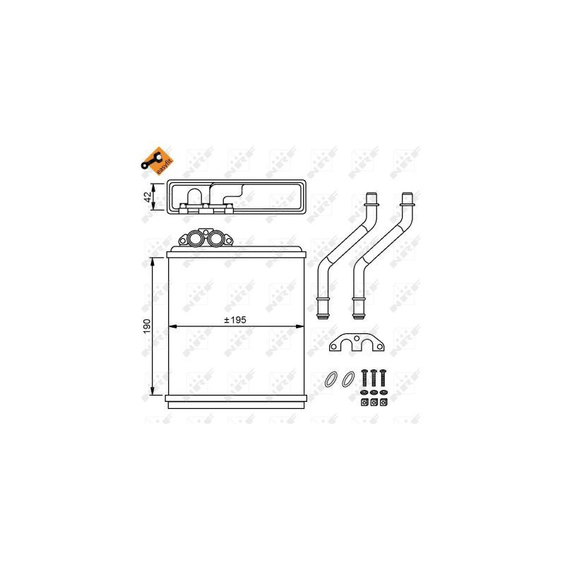 Radiateur de chauffage NRF