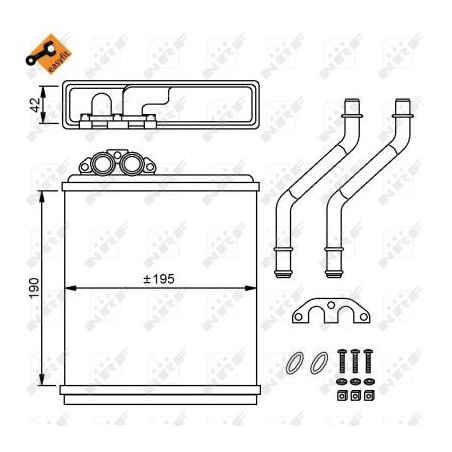 Radiateur de chauffage NRF